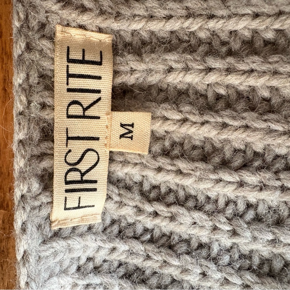 First Rite Sweater Coat - Undyed Fog - Picture 6 of 6